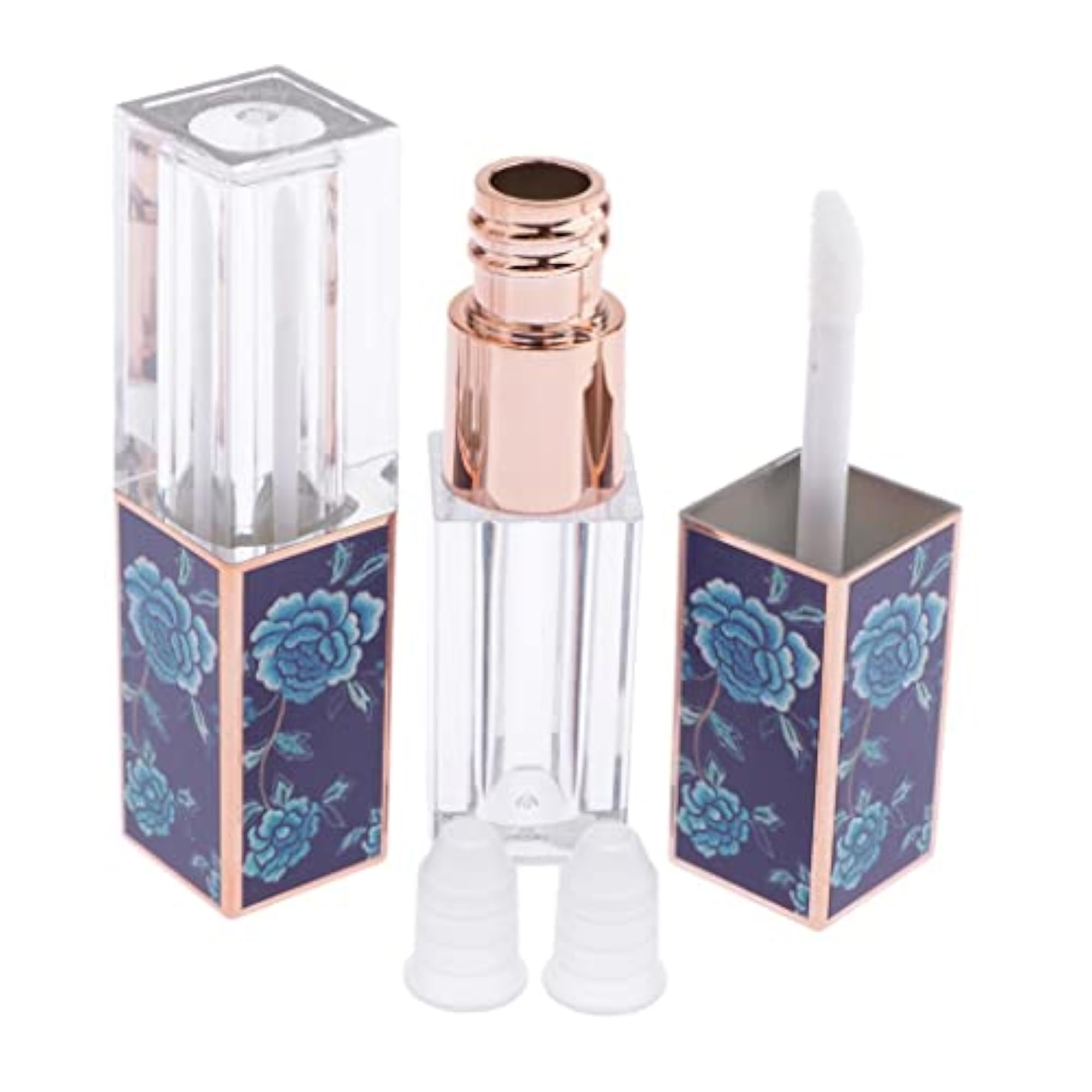 2X Empty Lip Gloss Tubes Lip Tint Eyelash Oil Containers